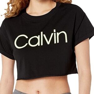 Calvin Klein performance  logo short sleeve top M